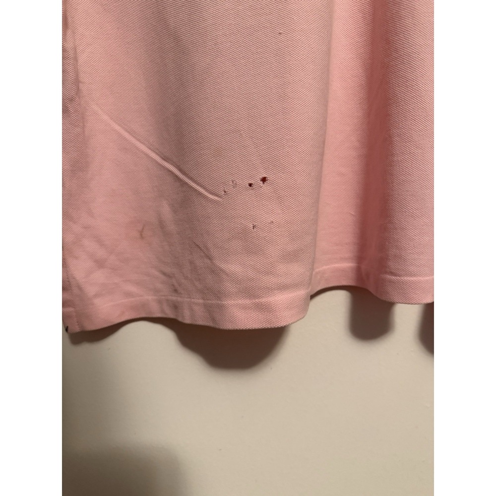 Polo Ralph Lauren Men's Pink Polo T Shirt Short Sleeve Size XL - Picture 3 of 3